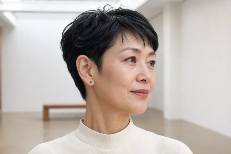 杉色 根元と波幅・束・表面・熱・風・戻し方の条件を確認できる編集用スタイルイメージ