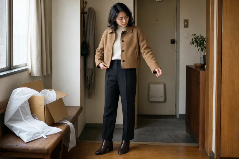 やわらかい シャドウと空気・摩擦・水分・収縮・衣服・翌朝の条件を確認できる編集用スタイルイメージ